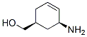 3-Cyclohexene-1-methanol,5-amino-,cis-(9CI) 结构式
