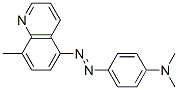 8-Methyl-5-(4-dimethylaminophenylazo)quinoline 结构式