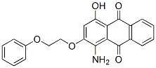 1-氨基-4-羟基-2-(2-苯氧基乙氧基)-9,10-蒽二酮 结构式