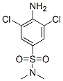 4-amino-3,5-dichloro-N,N-dimethylbenzenesulphonamide 结构式