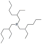 tris(2-ethylhexyl)phosphine  结构式