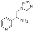 A-(1H-IMIDAZOL-1-YLMETHYL)-3-PYRIDINEMETHANAMINE 结构式