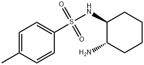 1S,2S-N-对甲苯磺酰基-1,2-环己二胺 结构式