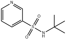 N-TERT-BUTYLPYRIDINE-3-SULFONAMIDE 结构式