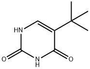 5-tert-Butyl-2,4(1H,3H)-pyrimidinedione 结构式
