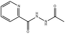 1-Acetyl-2-picolinoylhydrazine 结构式
