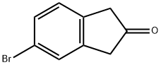 5-溴-2-茚满酮 结构式