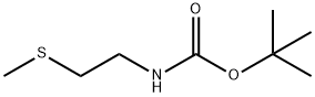 2-甲巯基乙胺碳酸叔丁酯 结构式