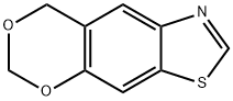 8H-[1,3]Dioxino[5,4-f]benzothiazole(9CI) 结构式