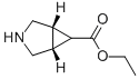 3-氮杂双环[3.1.0]己烷-6-甲酸乙酯 结构式