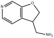 C(2,3-二氢-呋喃[2,3-C]吡啶-3-基)-甲胺 结构式