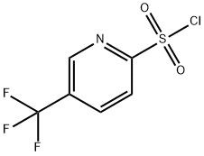 5-三氟甲基-2-吡啶磺酰氯 结构式