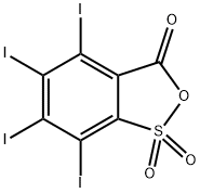 四碘-2-磺酸苯甲酸酐 结构式