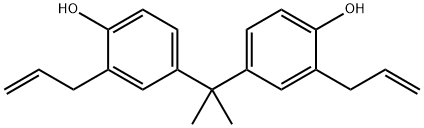 2,2'-二烯丙基双酚 A(DBA) 结构式
