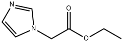 1H-咪唑-1-乙酸乙酯 结构式