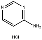 4-AMINOPYRIMIDINE 3HCL 结构式
