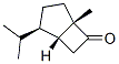 Bicyclo[3.2.0]heptan-6-one, 5-methyl-2-(1-methylethyl)-, [1R-(1alpha,2alpha,5alpha)]- (9CI) 结构式