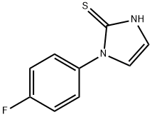 1-(4-氟苯基)咪唑基-2-硫 结构式