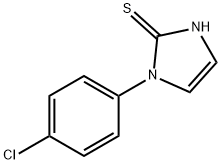 1-(4-氯苯基)咪唑啉-2-硫酮 结构式