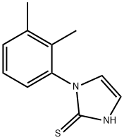 1-(2,3-二甲基苯基)-1H-咪唑-2-硫醇 结构式