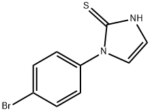 1-(4-溴苯基)咪唑啉-2-硫酮 结构式