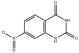 7-硝基喹唑啉-2,4-二酮 结构式