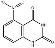 5-硝基喹唑啉-2,4-二酮 结构式