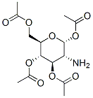 四-O-乙酰-2-氨基-D-葡萄糖 结构式