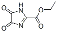 1H-Imidazole-2-carboxylicacid,4,5-dihydro-4,5-dioxo-,ethylester(9CI) 结构式