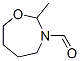 1,3-Oxazepine-3(2H)-carboxaldehyde, tetrahydro-2-methyl- (9CI) 结构式