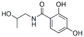 Benzamide, 2,4-dihydroxy-N-(2-hydroxypropyl)- (9CI) 结构式