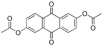 2,6-Diacetoxy-9,10-anthraquinone 结构式