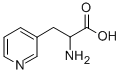 3-(3-吡啶基)-DL-丙氨酸 结构式