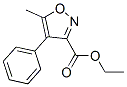 3-Isoxazolecarboxylicacid,5-methyl-4-phenyl-,ethylester(9CI) 结构式