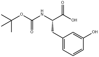N-BOC-3-羟基-DL-苯丙氨酸 结构式