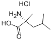2-甲基-D-亮氨酸盐酸盐 结构式