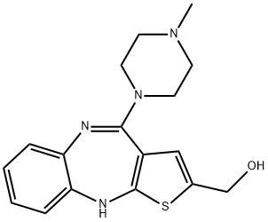 奥氮平-2-羟基杂质 结构式