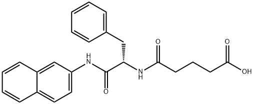 GLUTARYL-PHE-BETANA 结构式