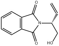 N-萘酰2-氨基-3-丁烯-1-醇 结构式