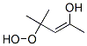 2-Penten-2-ol, 4-hydroperoxy-4-methyl-, (Z)- (9CI) 结构式