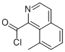 1-Isoquinolinecarbonyl chloride, 8-methyl- (9CI) 结构式