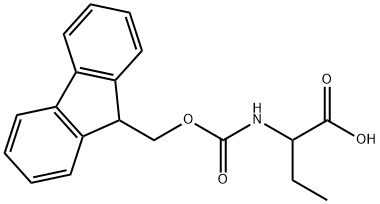 2-((((9H-Fluoren-9-yl)methoxy)carbonyl)amino)butanoic acid