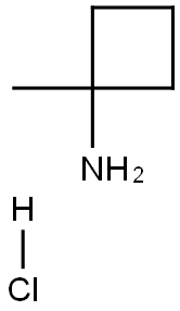 1-甲基-1-环丁胺盐酸盐 结构式