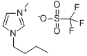 1-正丁基-3-甲基咪唑三氟甲烷磺酸盐 结构式