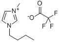 1-丁基-3-甲基咪唑三氟乙酸盐 结构式