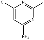 2-甲基-4-氨基-6-氯嘧啶 结构式