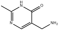 5-(氨基甲基)-2-甲基嘧啶-4-醇 结构式