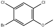 Benzene, 1-broMo-2,4-dichloro-5-Methoxy- 结构式