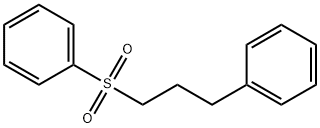 3-Phenylpropylphenyl sulfone 结构式