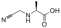 L-Alanine, N-(cyanomethyl)- (9CI) 结构式